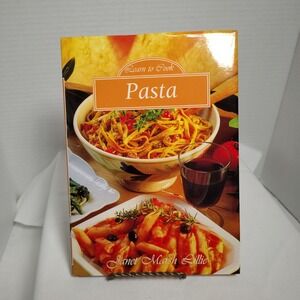 Learn to‎ Cook Pasta Cookbook Janet Marsh-Lillie Vintage Italian Recipes